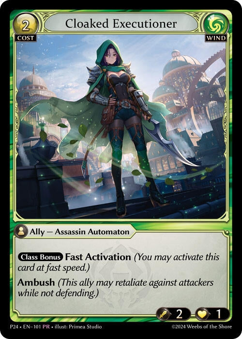 Image for Cloaked Executioner (Promotional Cards) (101) - Grand Archive TCG