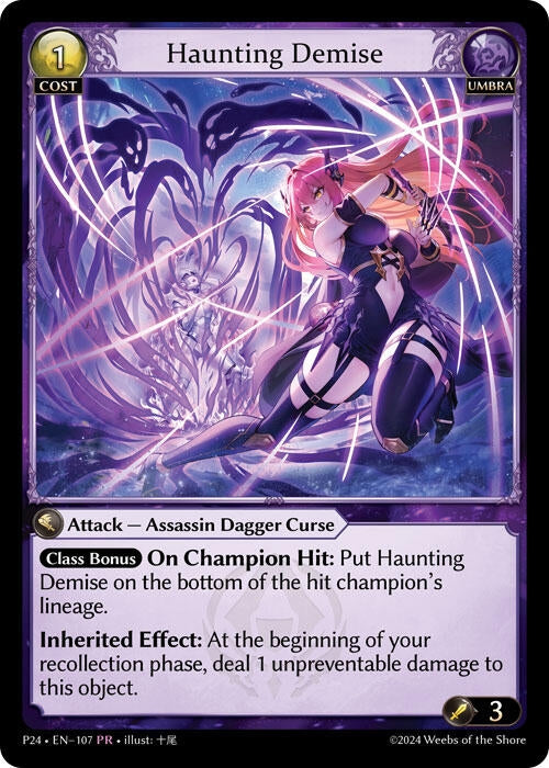 Image for Haunting Demise (Promotional Cards) (107) - Grand Archive TCG
