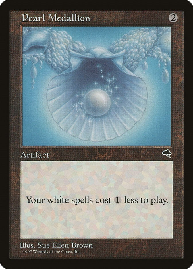 Image for Pearl Medallion (Tempest) (300) - Magic: The Gathering