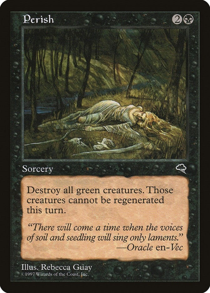 Image for Perish (Tempest) (147) - Magic: The Gathering