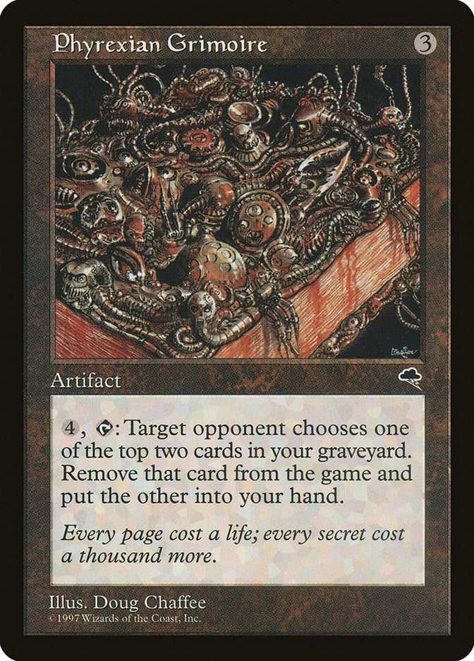 Image for Phyrexian Grimoire (Tempest) (301) - Magic: The Gathering