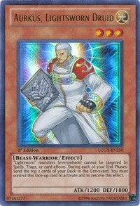 Image for Aurkus, Lightsworn Druid (Legendary Collection 2) (LCGX-EN250) - YuGiOh