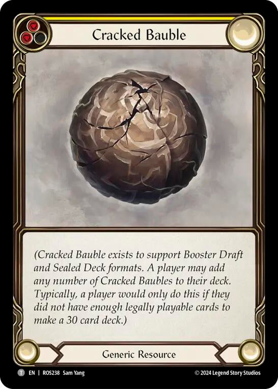 Image for Cracked Bauble (Rosetta) (ROS238) - Flesh and Blood TCG