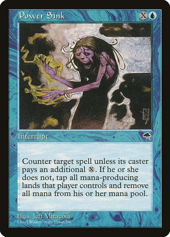 Image for Power Sink (Tempest) (78) - Magic: The Gathering