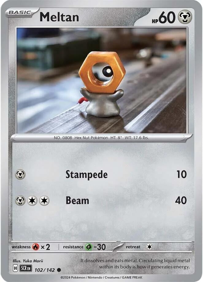 Image for Meltan (SV07: Stellar Crown) (102/142) - Pokemon