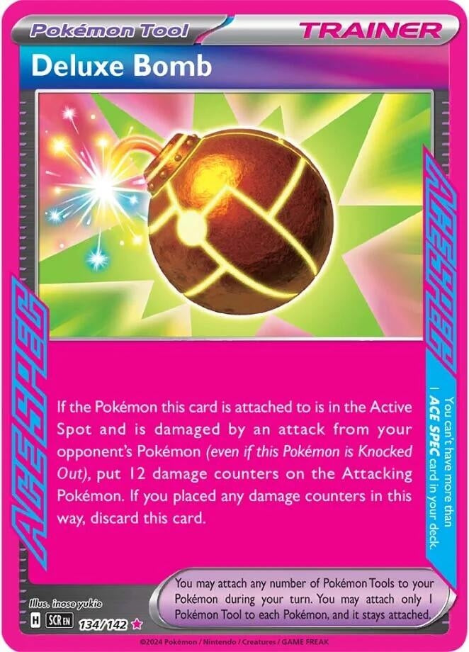 Image for Deluxe Bomb (SV07: Stellar Crown) (134/142) - Pokemon