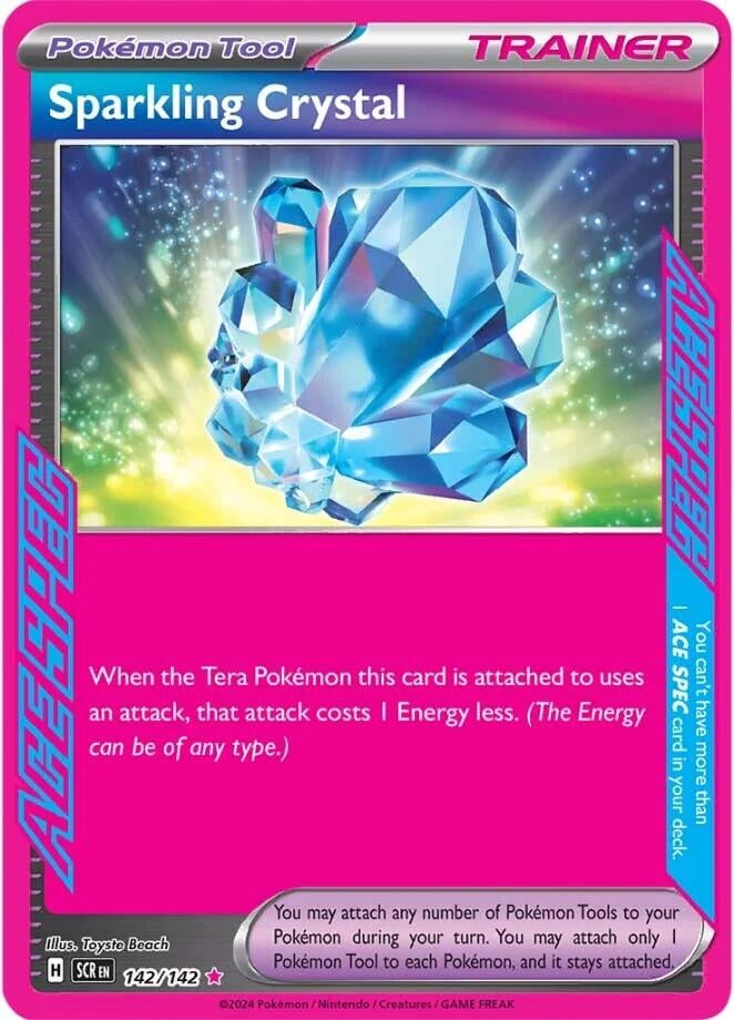 Image for Sparkling Crystal (SV07: Stellar Crown) (142/142) - Pokemon