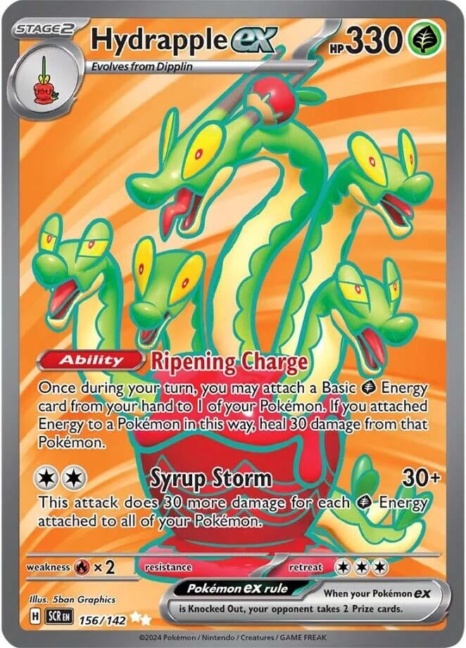 Image for Hydrapple ex (SV07: Stellar Crown) (156/142) - Pokemon