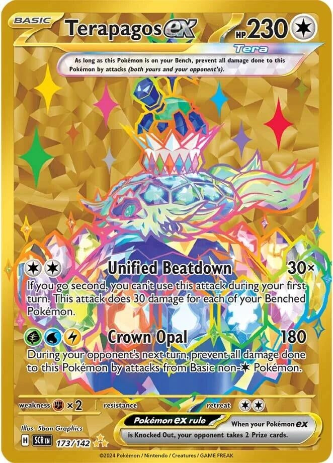 Image for Terapagos ex (SV07: Stellar Crown) (173/142) - Pokemon
