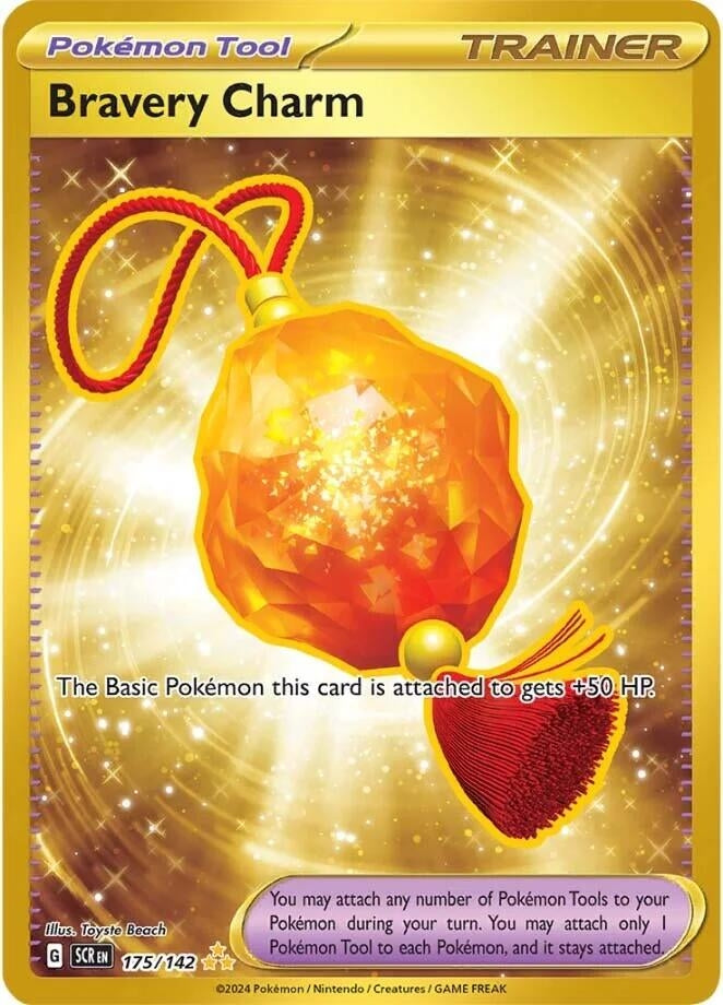 Image for Bravery Charm (SV07: Stellar Crown) (175/142) - Pokemon