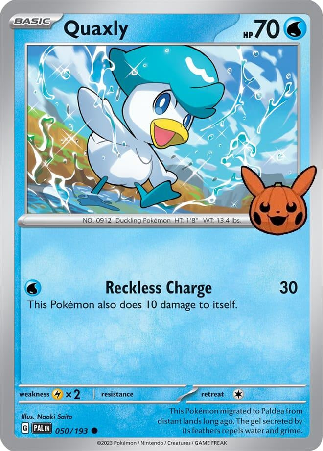 Image for Quaxly (Trick or Trade BOOster Bundle 2024) (050/193) - Pokemon