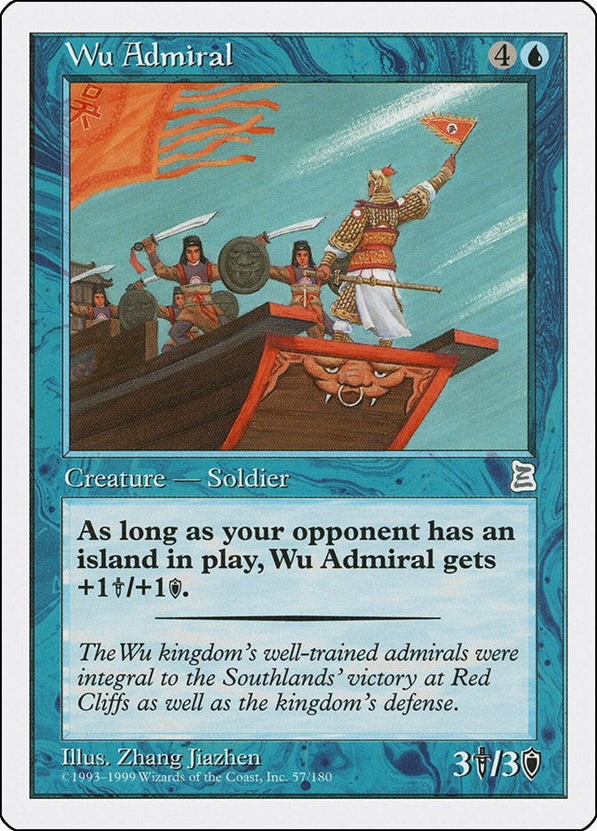 Image for Wu Admiral (Portal Three Kingdoms) (57) - Magic: The Gathering