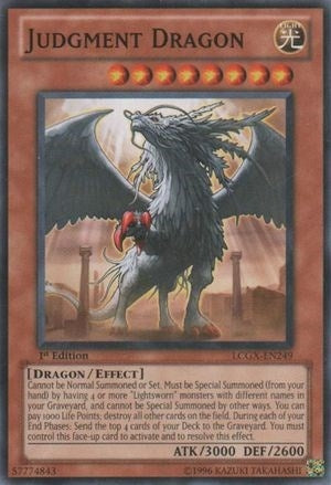 Image for Judgment Dragon (Legendary Collection 2) (LCGX-EN249) - YuGiOh