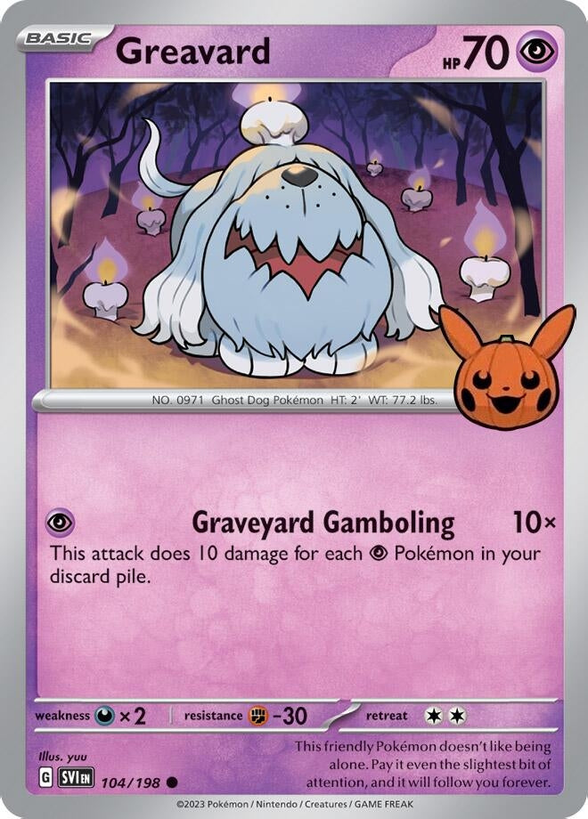 Image for Greavard (Trick or Trade BOOster Bundle 2024) (042/091) - Pokemon