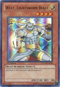 Image for Wulf, Lightsworn Beast (Legendary Collection 2) (LCGX-EN248) - YuGiOh