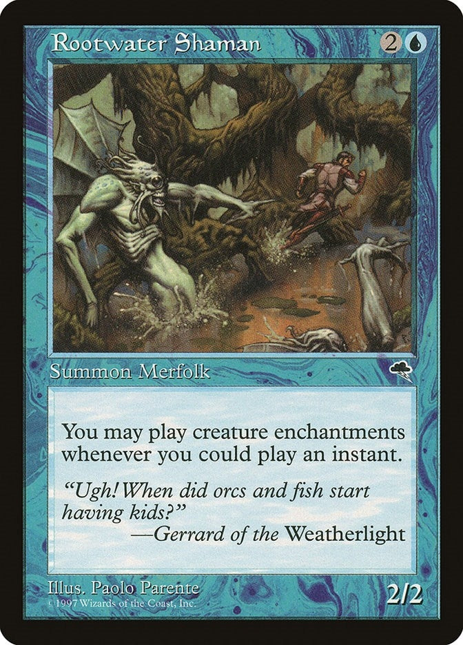 Image for Rootwater Shaman (Tempest) (84) - Magic: The Gathering