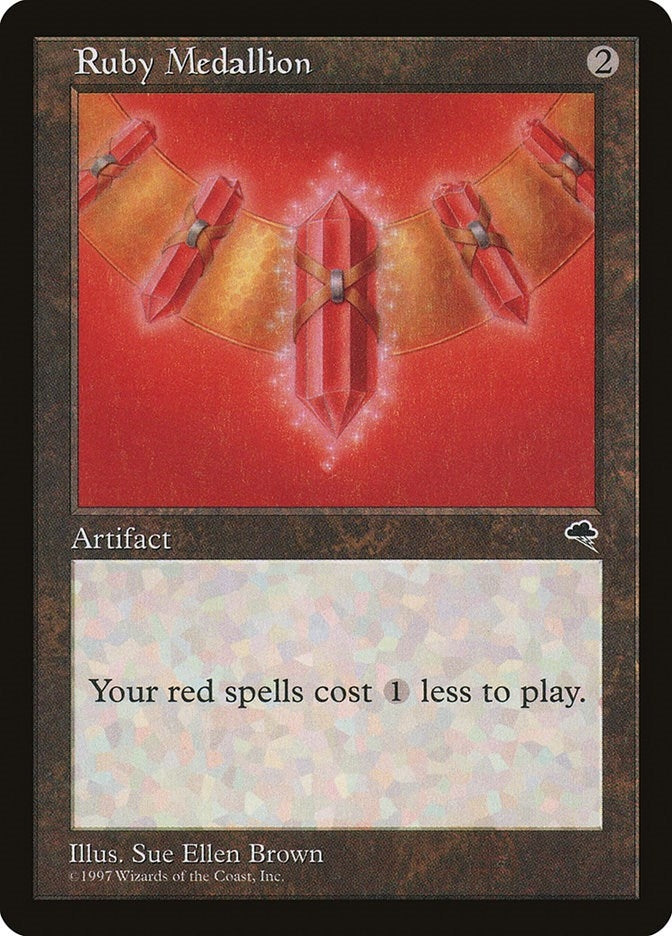 Image for Ruby Medallion (Tempest) (305) - Magic: The Gathering