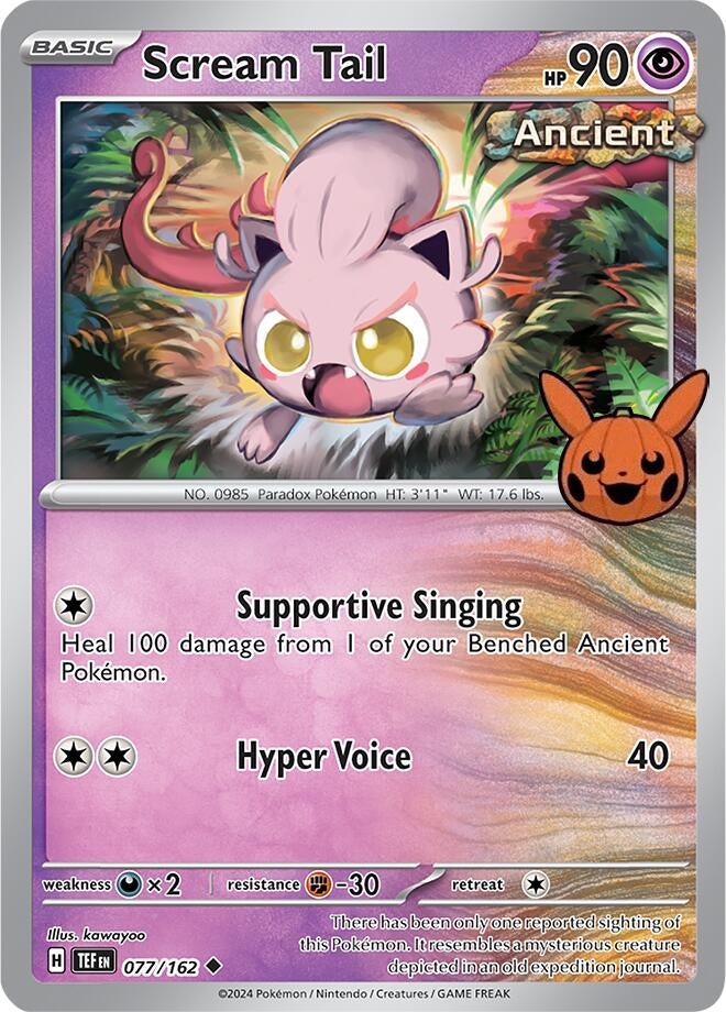 Image for Scream Tail (Trick or Trade BOOster Bundle 2024) (077/162) - Pokemon