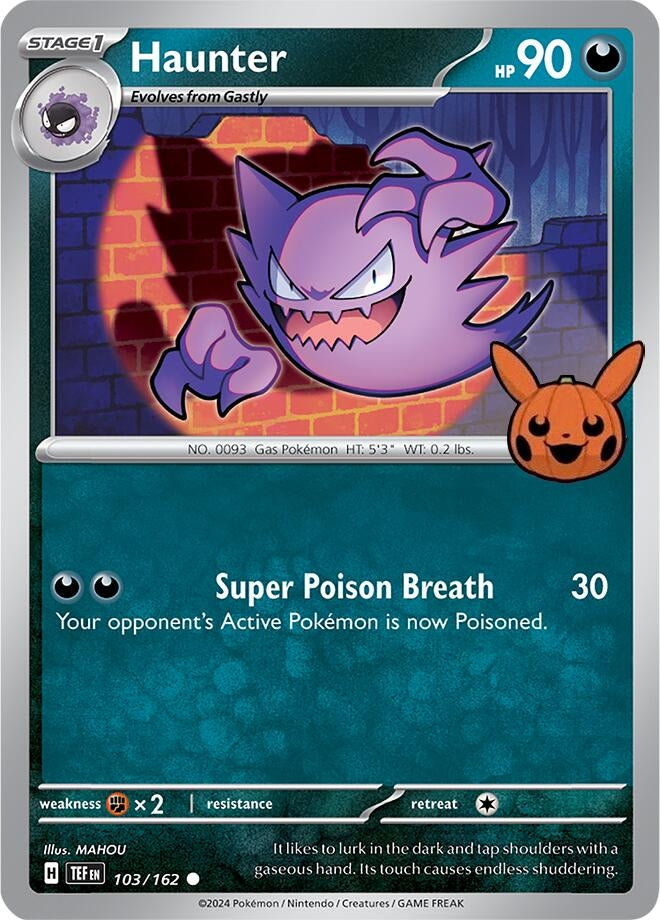 Image for Haunter (Trick or Trade BOOster Bundle 2024) (103/162) - Pokemon