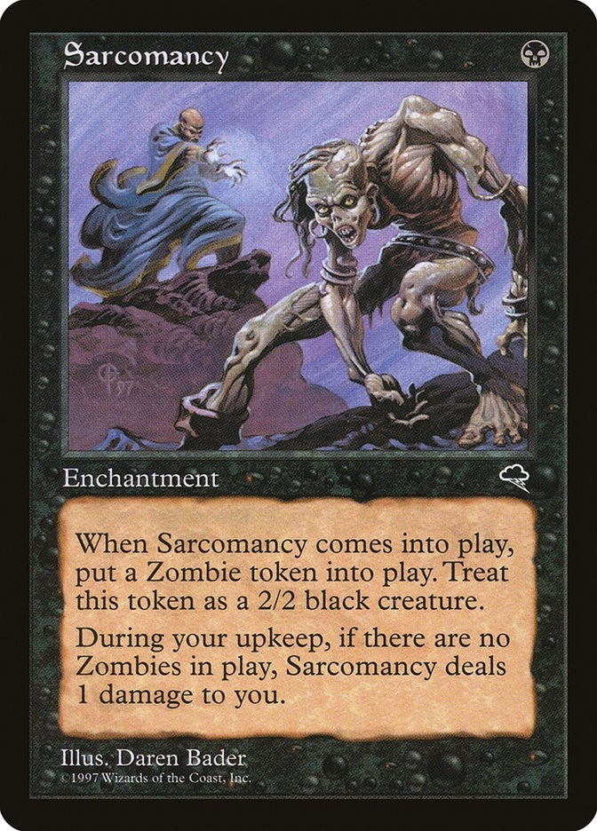Image for Sarcomancy (Tempest) (154) - Magic: The Gathering