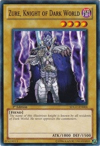 Image for Zure, Knight of Dark World (Structure Deck: Gates of the Underworld) (SDGU-EN004) - YuGiOh