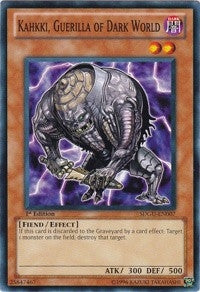 Image for Kahkki, Guerilla of Dark World (Structure Deck: Gates of the Underworld) (SDGU-EN007) - YuGiOh