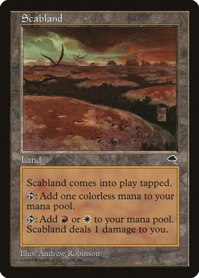 Image for Scabland (Tempest) (325) - Magic: The Gathering