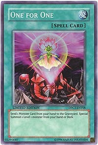 Image for One for One (2010 Duelist Pack Collection Tin) (DPCT-ENY08) - YuGiOh