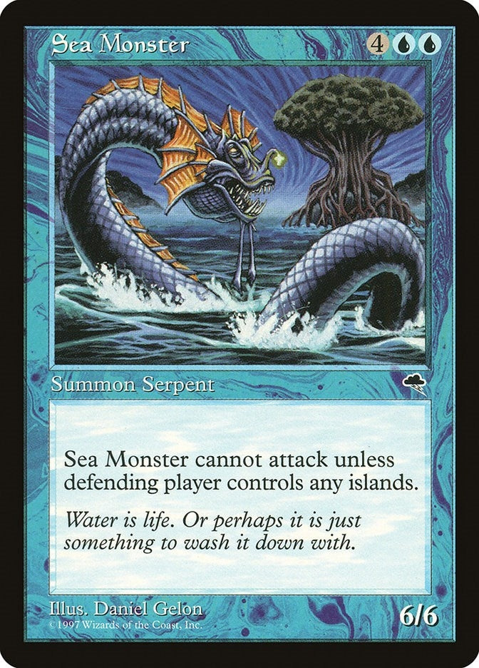 Image for Sea Monster (Tempest) (85) - Magic: The Gathering