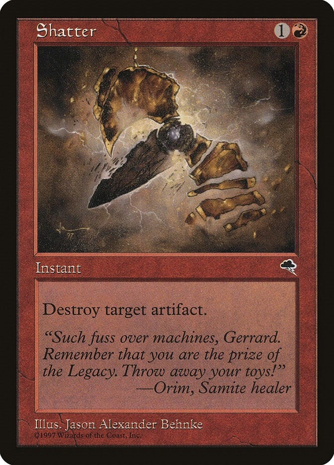 Image for Shatter (Tempest) (203) - Magic: The Gathering
