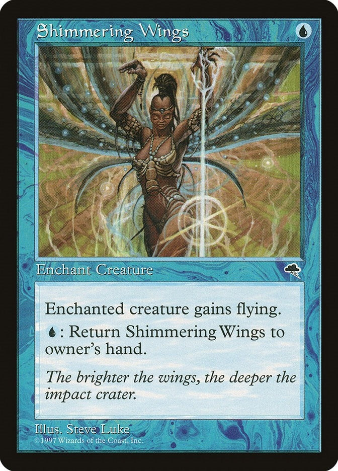 Image for Shimmering Wings (Tempest) (87) - Magic: The Gathering