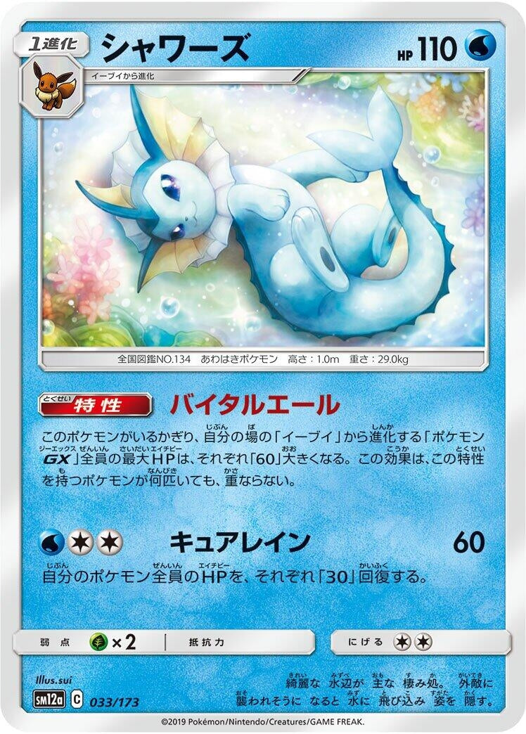 Image for Vaporeon - Pokemon Japan