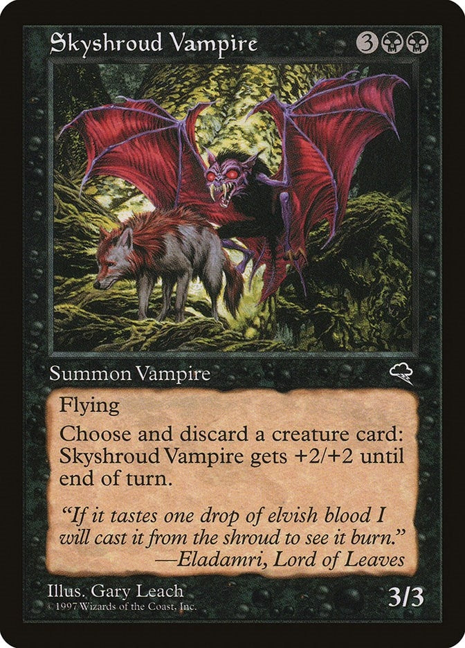 Image for Skyshroud Vampire (Tempest) (157) - Magic: The Gathering