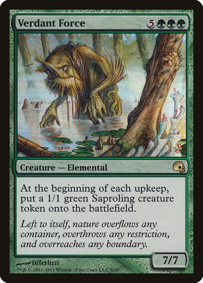 Image for Verdant Force (Premium Deck Series: Graveborn) (8) - Magic: The Gathering