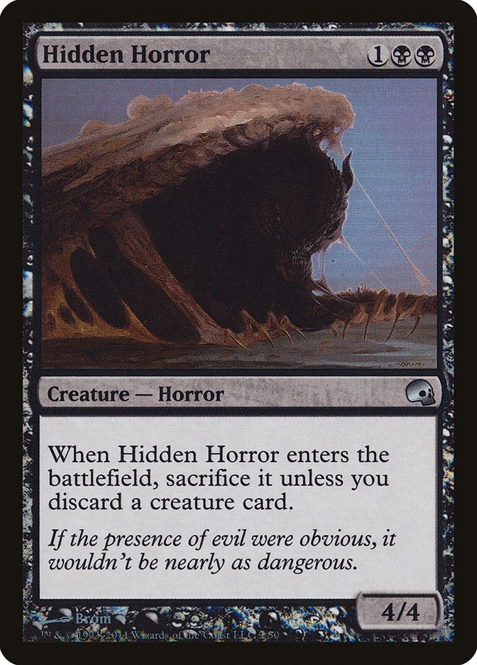 Image for Hidden Horror (Premium Deck Series: Graveborn) (2) - Magic: The Gathering