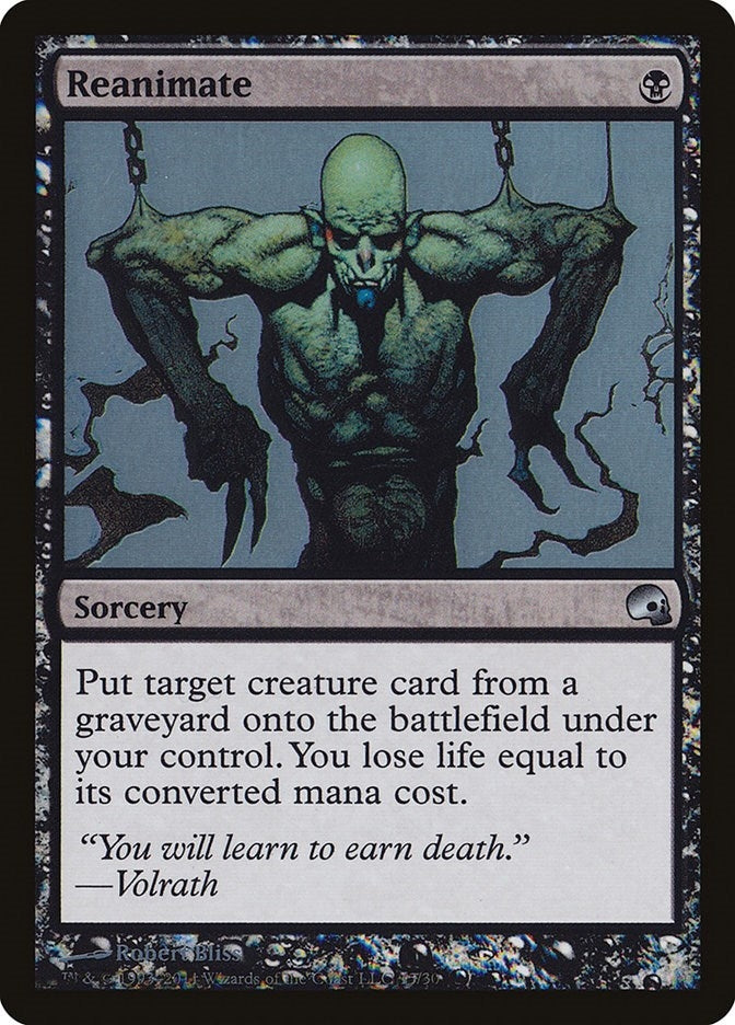 Image for Reanimate (Premium Deck Series: Graveborn) (15) - Magic: The Gathering