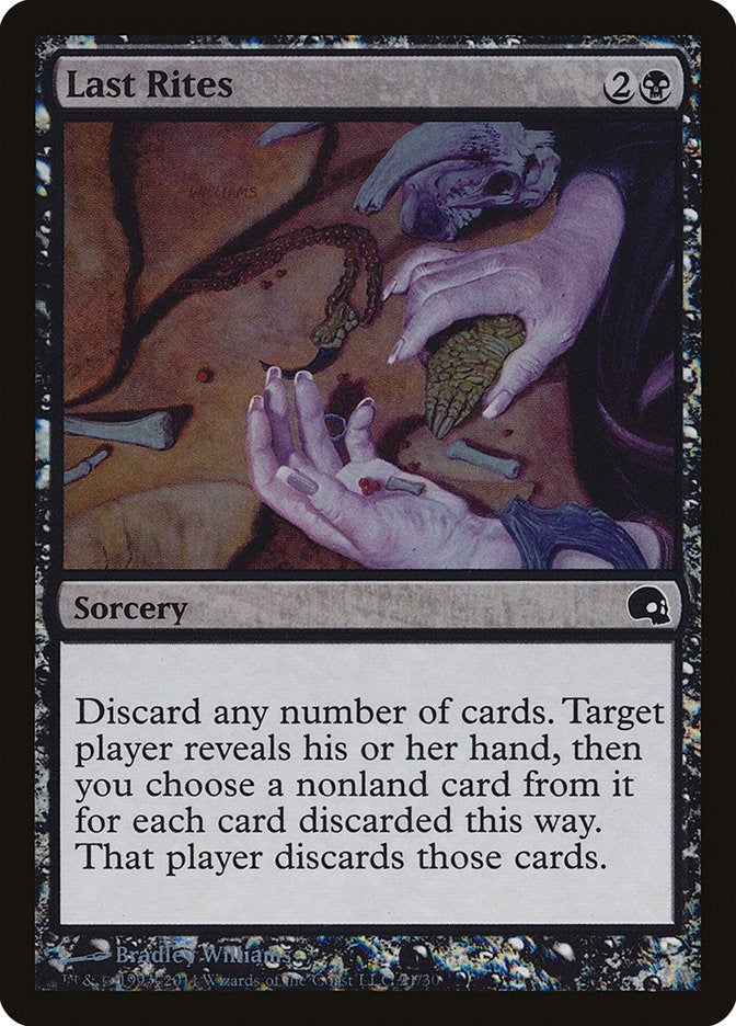 Image for Last Rites (Premium Deck Series: Graveborn) (21) - Magic: The Gathering