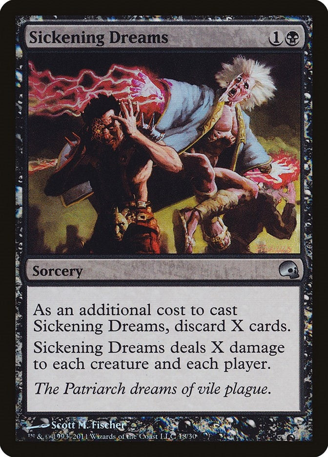Image for Sickening Dreams (Premium Deck Series: Graveborn) (18) - Magic: The Gathering
