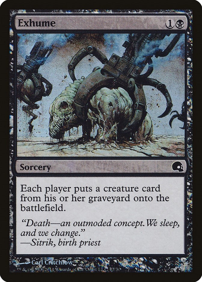 Image for Exhume (Premium Deck Series: Graveborn) (17) - Magic: The Gathering