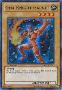 Image for Gem-Knight Garnet (Hidden Arsenal 5: Steelswarm Invasion) (HA05-EN001) - YuGiOh