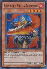 Image for Prominence, Molten Swordsman (Hidden Arsenal 5: Steelswarm Invasion) (HA05-EN010) - YuGiOh
