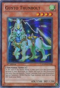 Image for Gusto Thunbolt (Hidden Arsenal 5: Steelswarm Invasion) (HA05-EN039) - YuGiOh