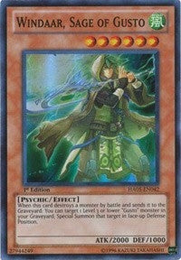 Image for Windaar, Sage of Gusto (Hidden Arsenal 5: Steelswarm Invasion) (HA05-EN042) - YuGiOh