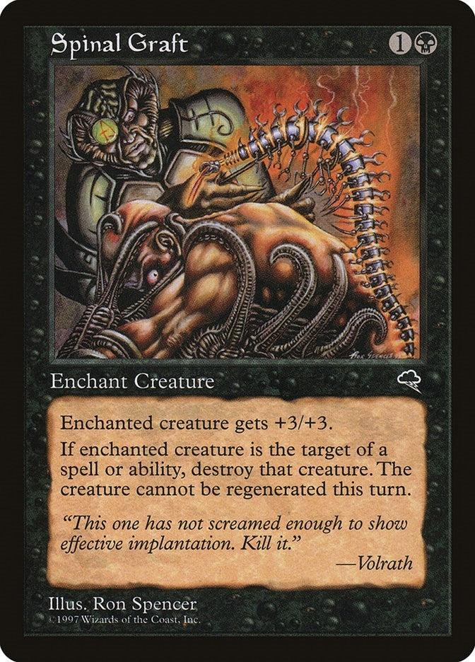 Image for Spinal Graft (Tempest) (159) - Magic: The Gathering