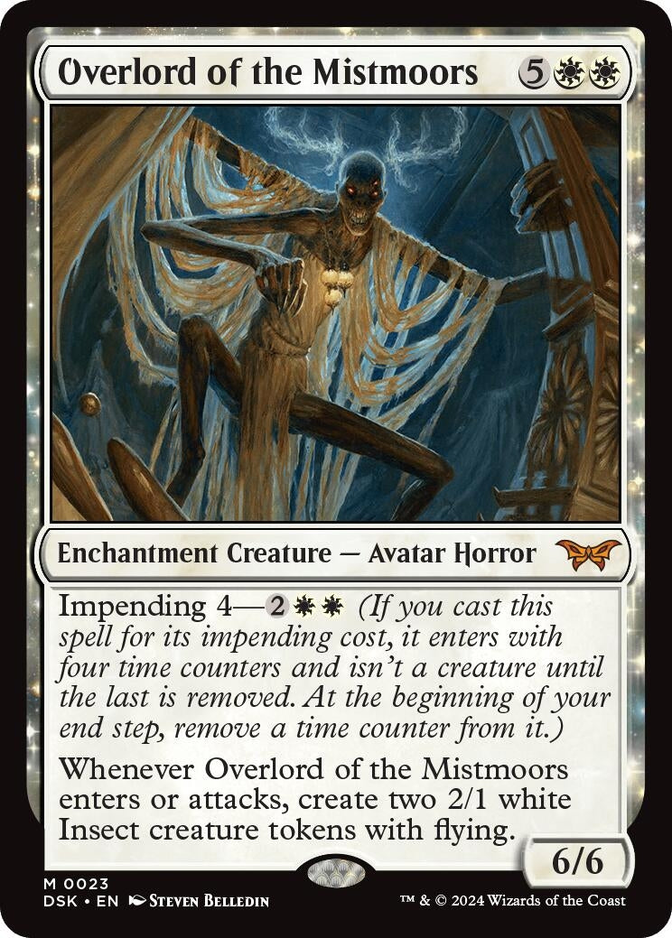 Image for Overlord of the Mistmoors (Duskmourn: House of Horror) (23) - Magic: The Gathering