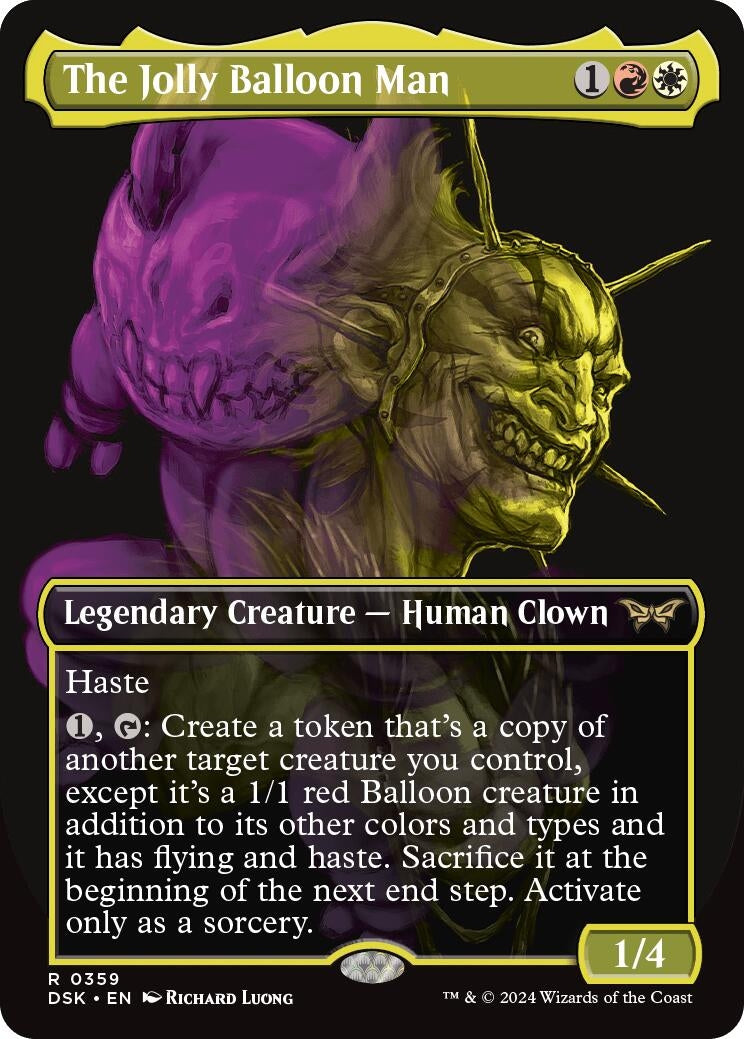 Image for The Jolly Balloon Man (Showcase) (Duskmourn: House of Horror) (359) - Magic: The Gathering