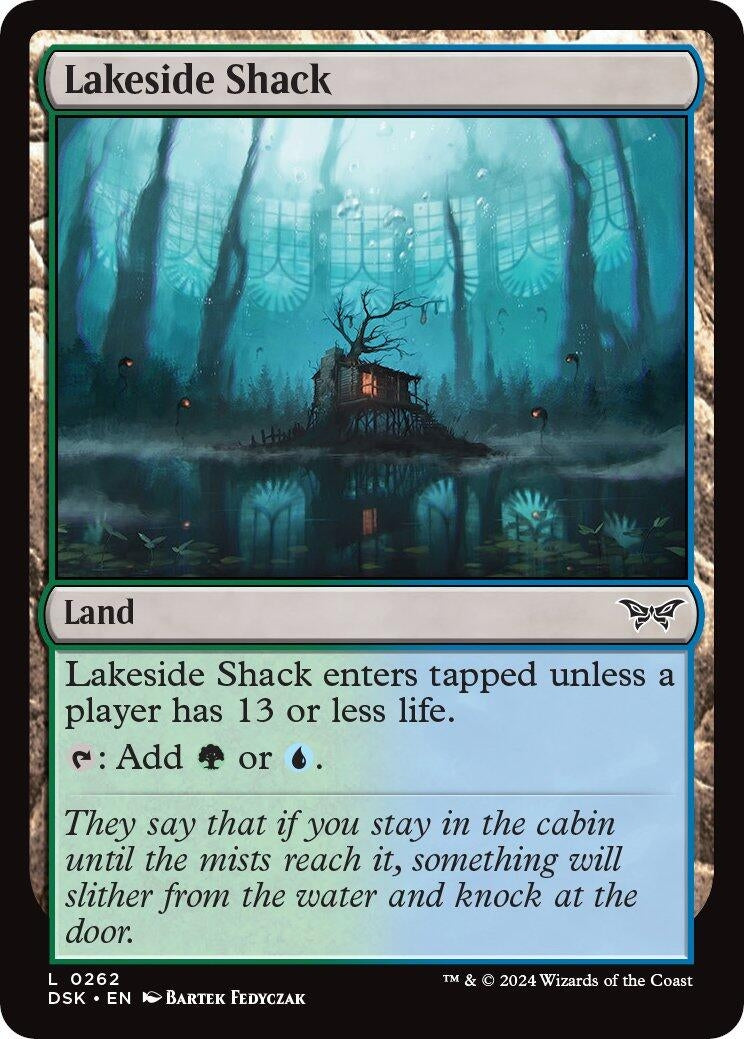 Image for Lakeside Shack (Duskmourn: House of Horror) (262) - Magic: The Gathering