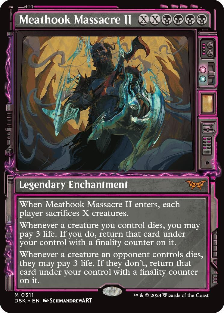 Image for Meathook Massacre II (Showcase) (Duskmourn: House of Horror) (311) - Magic: The Gathering