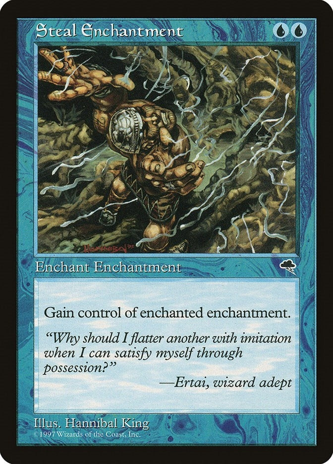 Image for Steal Enchantment (Tempest) (90) - Magic: The Gathering