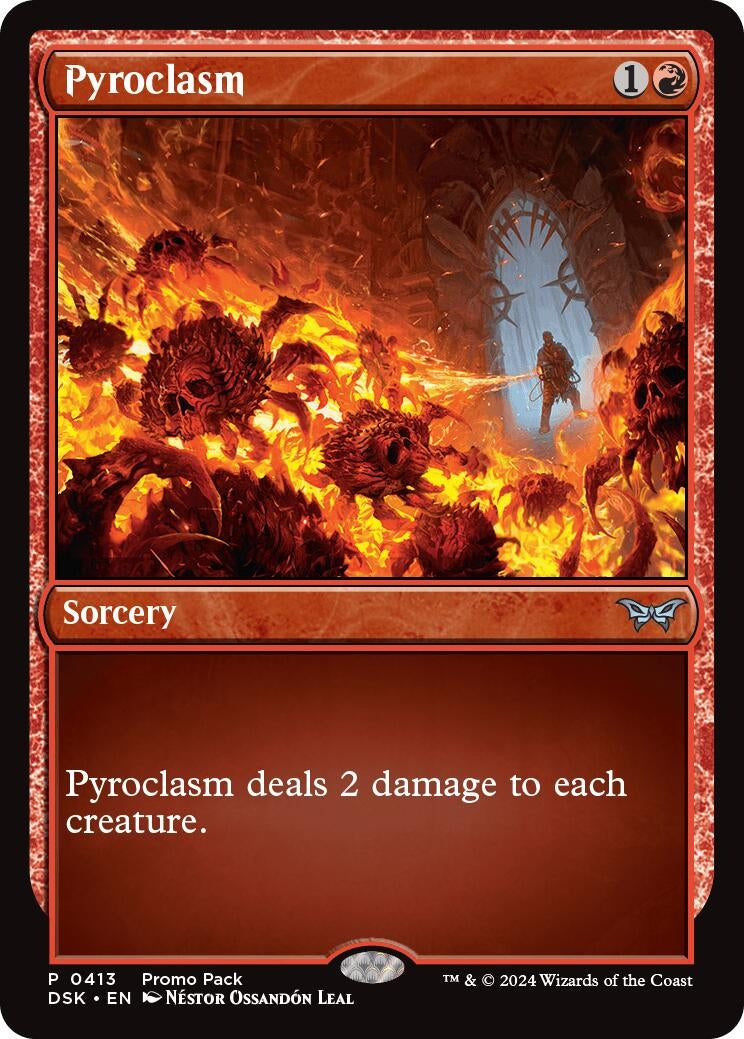 Image for Pyroclasm (Promo Pack: Duskmourn: House of Horror) (413) - Magic: The Gathering